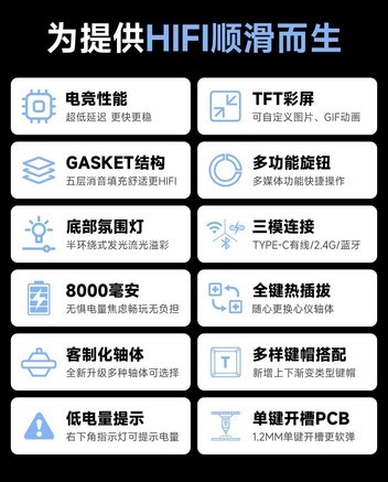 维咖WK75 黑色黑莓 流云轴 尊享版 - 图片 5