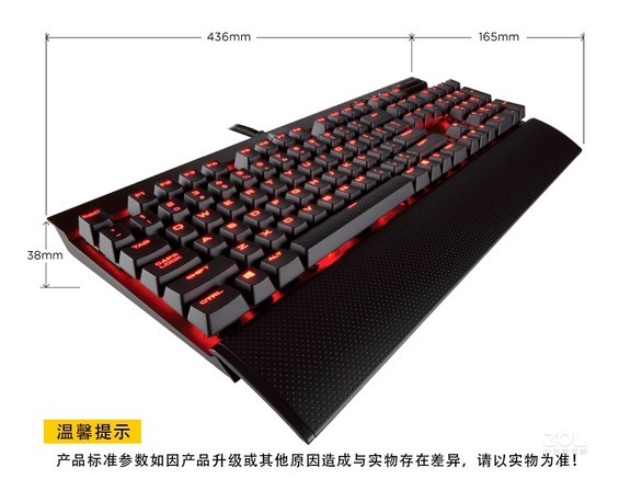 美商海盗船K70机械键盘 - 图片 3