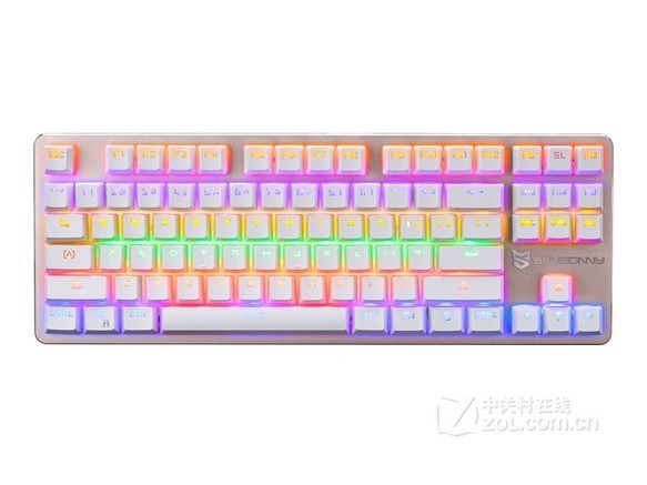 森松尼S-J1混光青轴机械键盘 87键 - 图片 5