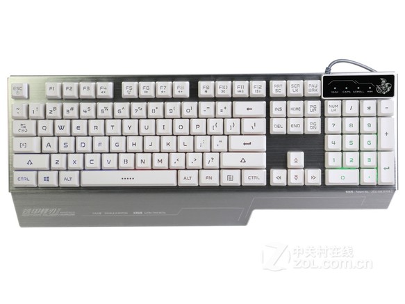讯拓铁甲蜂刃Ⅱ游戏键盘 - 图片 2