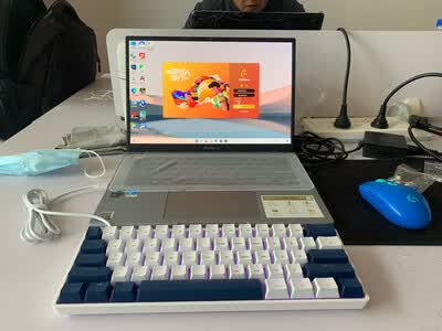 火银狐K61有线混光71键机械键盘茶轴 - 图片 2