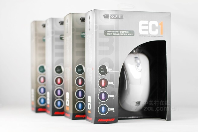 ZOWIE GEAR ZOWIE GEAR EC1游戏鼠标(白色镜面版) 鼠标产品图片