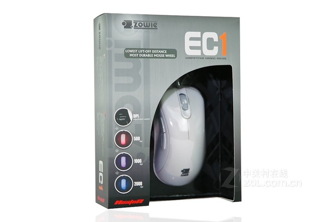 ZOWIE GEAR EC1游戏鼠标（白色镜面版） - 图片 2