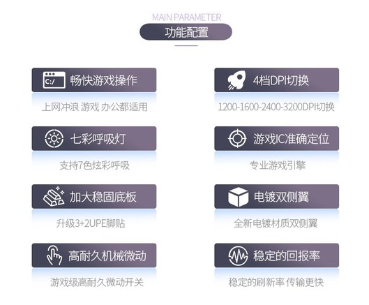 蝰蛇 蝰蛇(VIPERADE)g3pro 鼠标产品图片