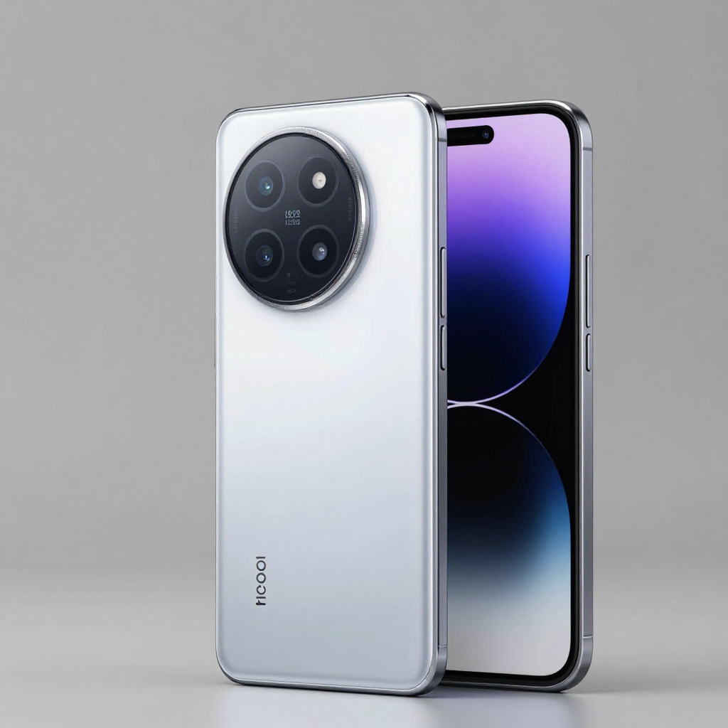 Redmi Note 13 Pro与iQOO Z8外观对比展示，突出屏幕与机身设计