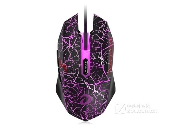 达尔优 达尔优LM125牧马人静音版鼠标 裂纹版 鼠标产品图片