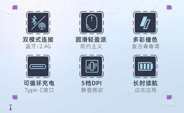 机械师CM7无线蓝牙双模鼠标