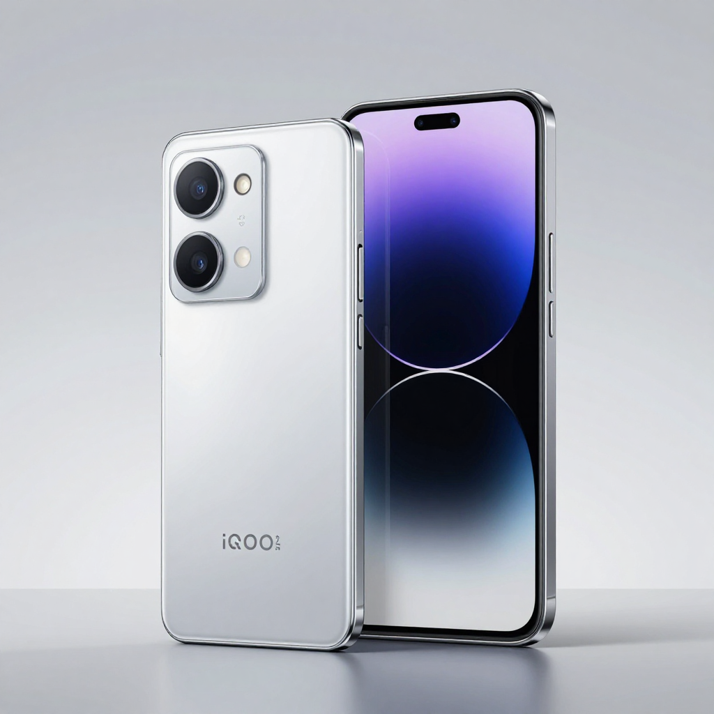 Redmi Note 14 Pro+ 和 iQOO Z9 Turbo 对比展示，突出机身设计和屏幕显示效果