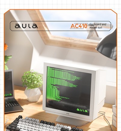 狼蛛AC410键鼠套装 青轴 - 图片 3