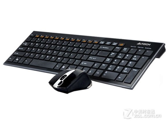 双飞燕9500F无线键鼠套装 - 图片 4