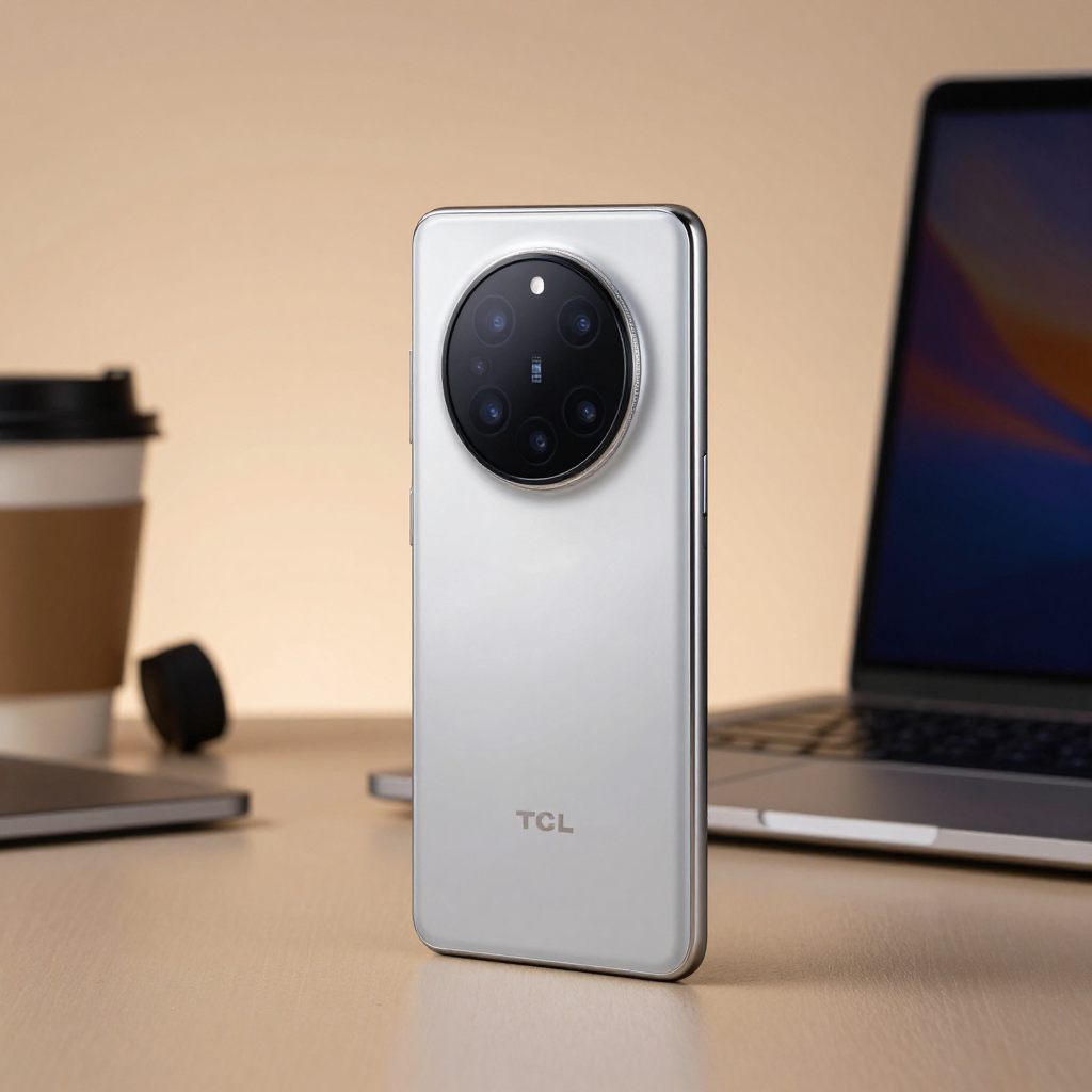 TCL Fold 20 Pro 展开后多任务处理场景，展示大屏优势