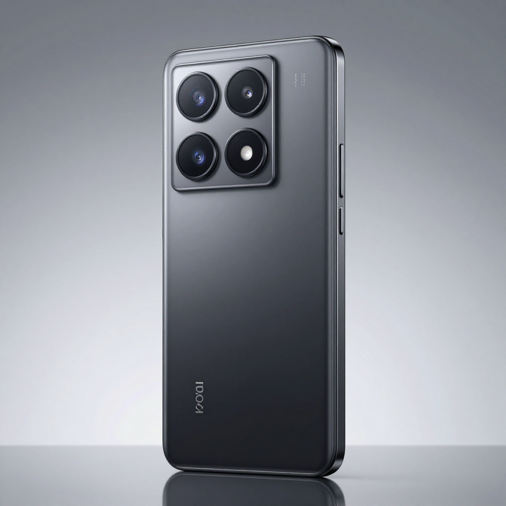 Redmi Note系列手机展示，突出屏幕和摄像头细节
