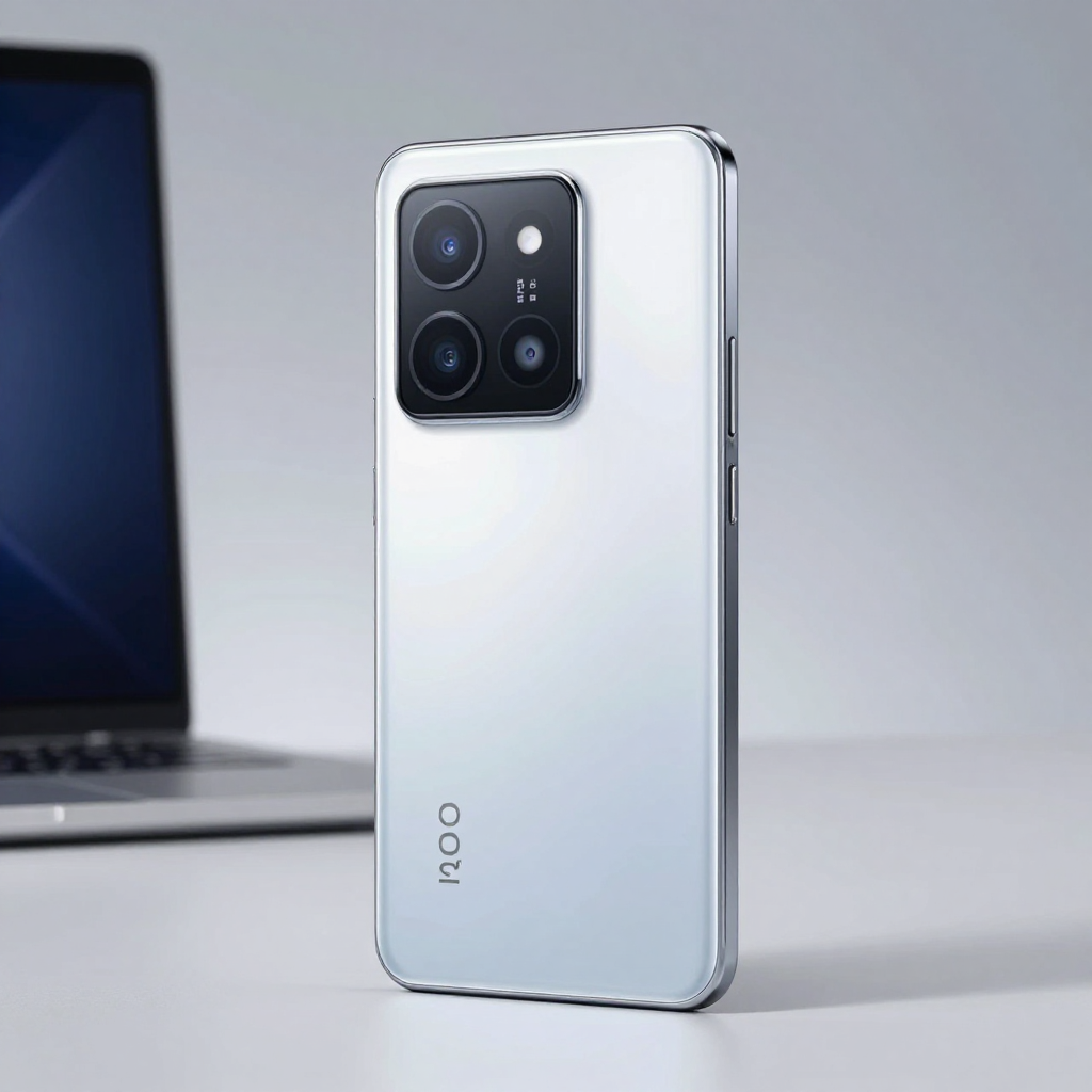 Redmi Note 13 Pro与iQOO Z9 外观对比展示，突出屏幕与电池设计