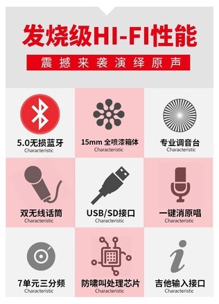 cov V78 V85升级款双咪+15吋低音13单元 - 图片 6