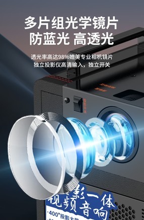 康彩T68 【100吋幕布+支架】音响套装版 - 图片 6