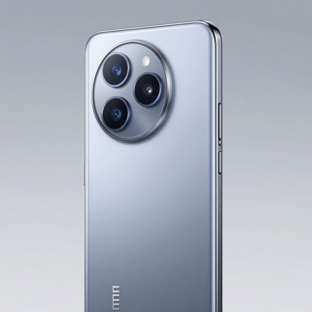 Google Pixel 8a 与竞品手机对比展示，突出其紧凑设计和相机模组