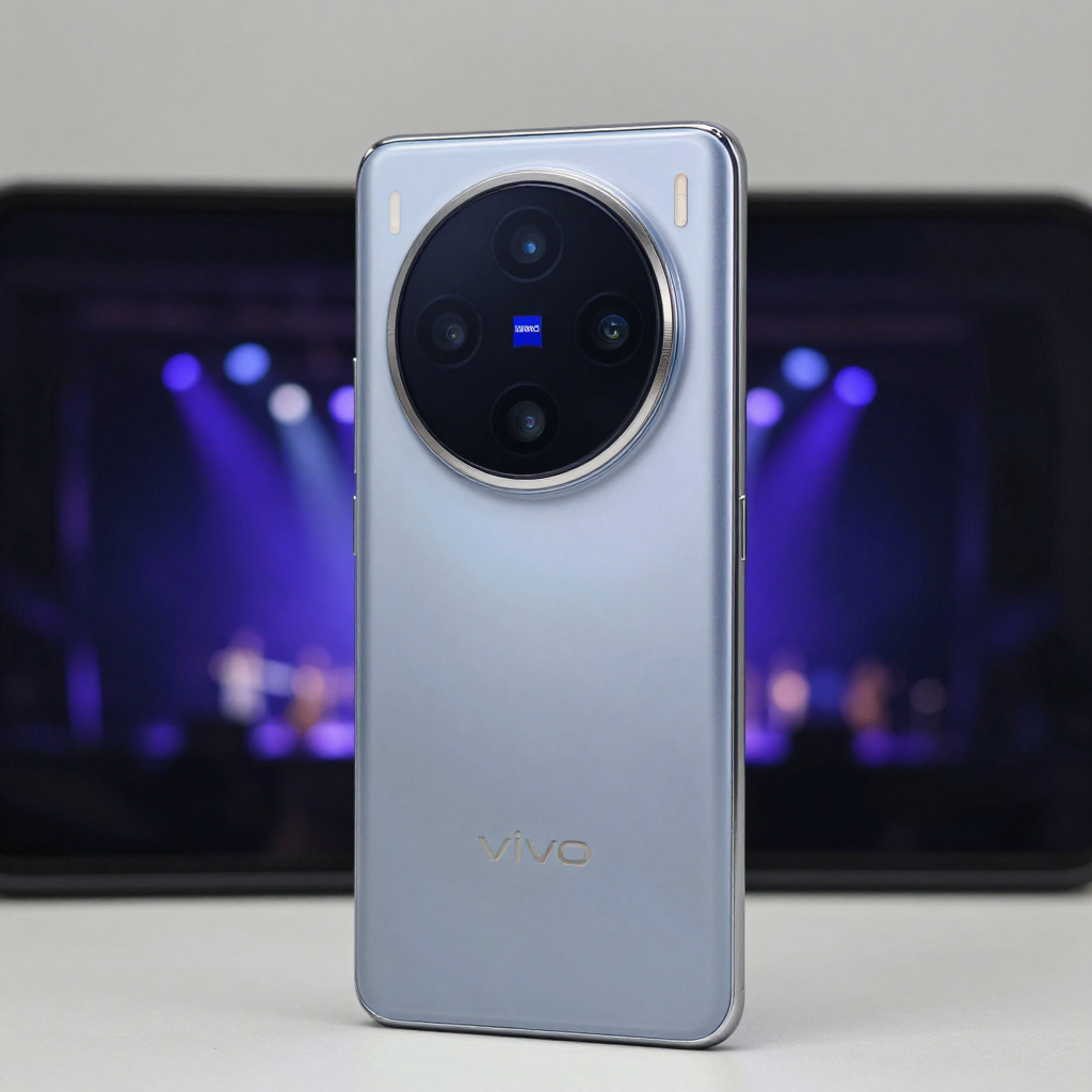 vivo X200与小米14 Ultra在夜景下的拍摄对比图，展示色彩差异
