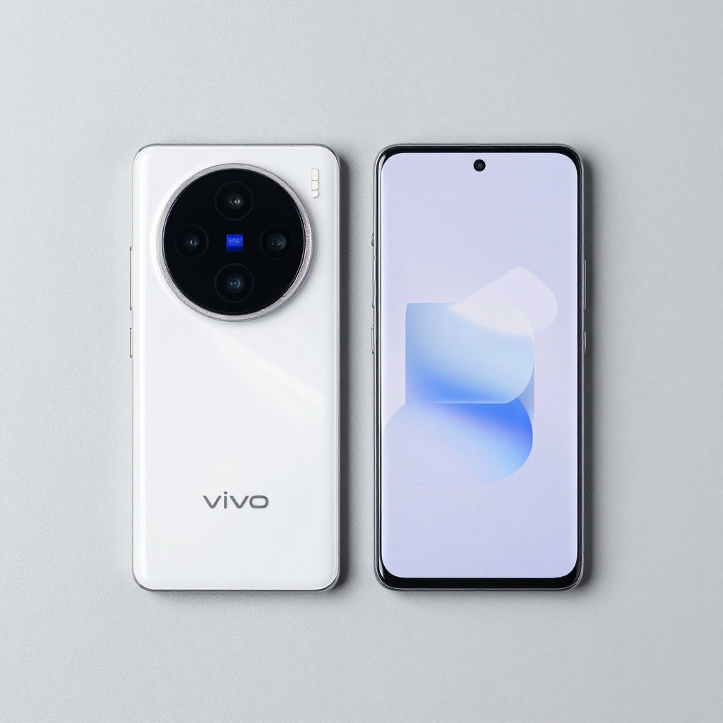 vivo和小米手机拍摄的生活场景拼贴画，展现不同色彩风格