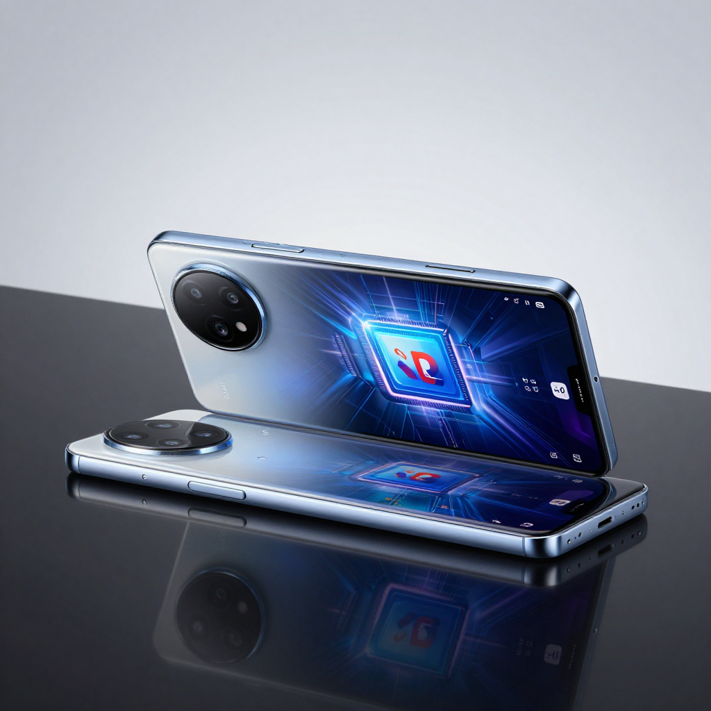 一加 Ace 3V与iQOO Neo9S Pro对比图，展示屏幕和机身设计