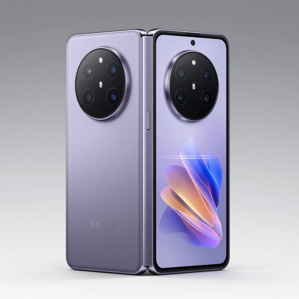 Samsung Galaxy Z Fold series open showing multitasking interface