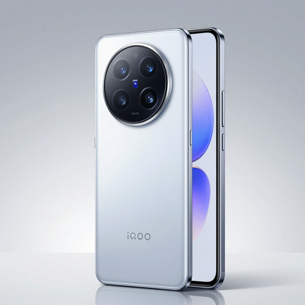 Redmi Note 13 Pro与iQOO Z8外观对比展示，突出屏幕与机身设计