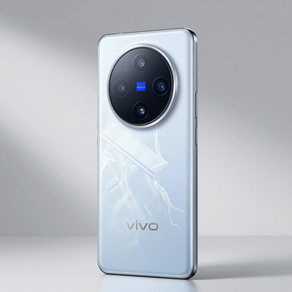 vivo X系列手机拍摄人像特写，背景虚化自然
