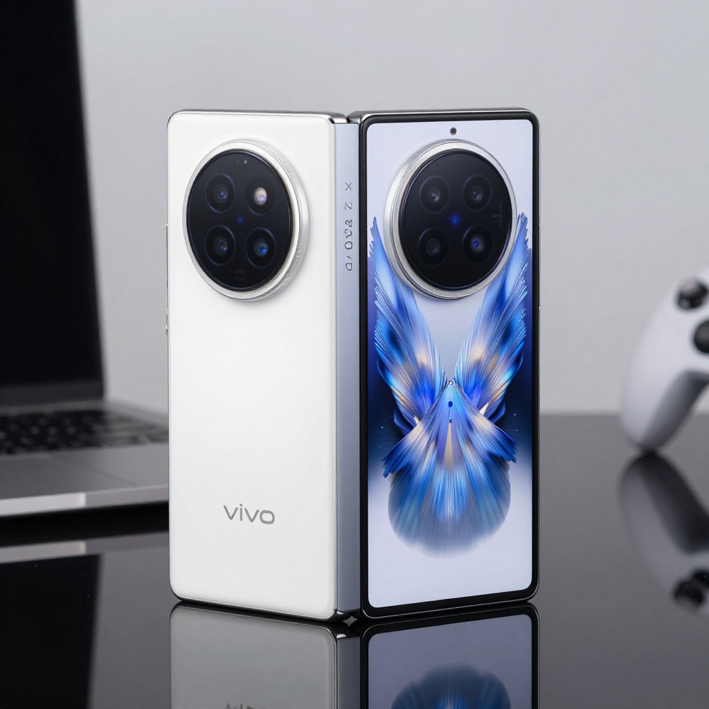 vivo X Fold3展开状态展示大屏办公与阅读体验