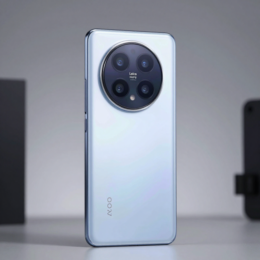 Redmi Note 13 Pro与iQOO Z8的外观对比图，展示轻薄机身和大电池设计
