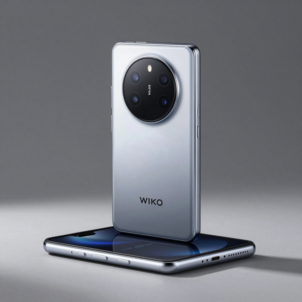 WIKO折叠屏手机轻薄外观展示