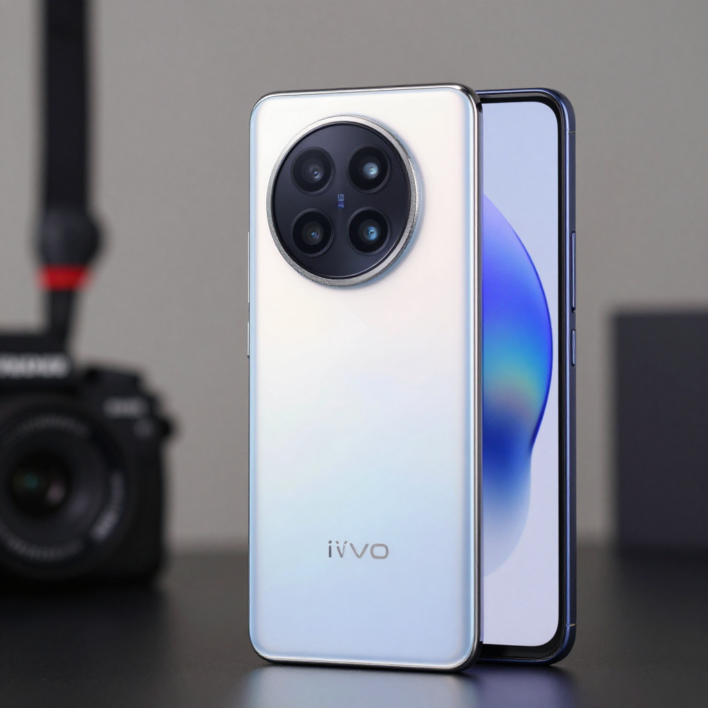 Redmi Note 13 Pro手机特写，展示屏幕和摄像头细节
