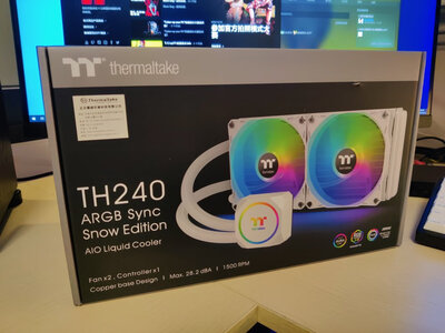 Tt TH240 ARGB 白雪版 - 图片 6