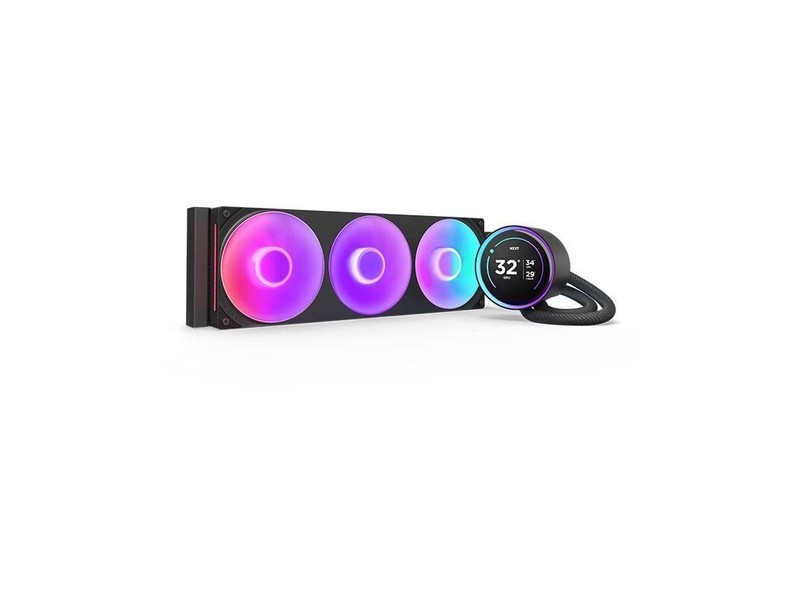NZXT NZXT 海妖精英版RGB 360 2024款 白色 散热器产品图片
