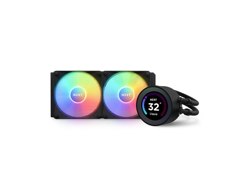 NZXT NZXT 海妖精英版RGB 360 2024款 黑色 散热器产品图片