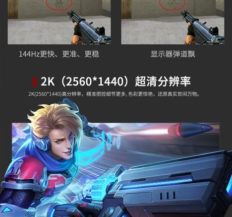 漫乐视220P 22英寸音频+VGA+HDMI+窄边 - 图片 2