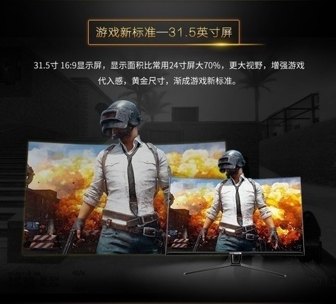 游戏悍将 游戏悍将PF32FC 显示器产品图片
