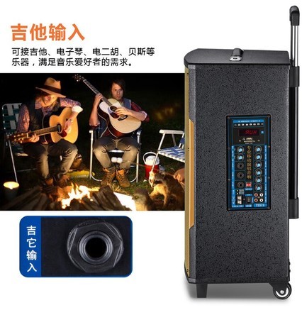 malone（曼龙）M210 10英寸音响M210+2话筒+礼品 - 图片 2