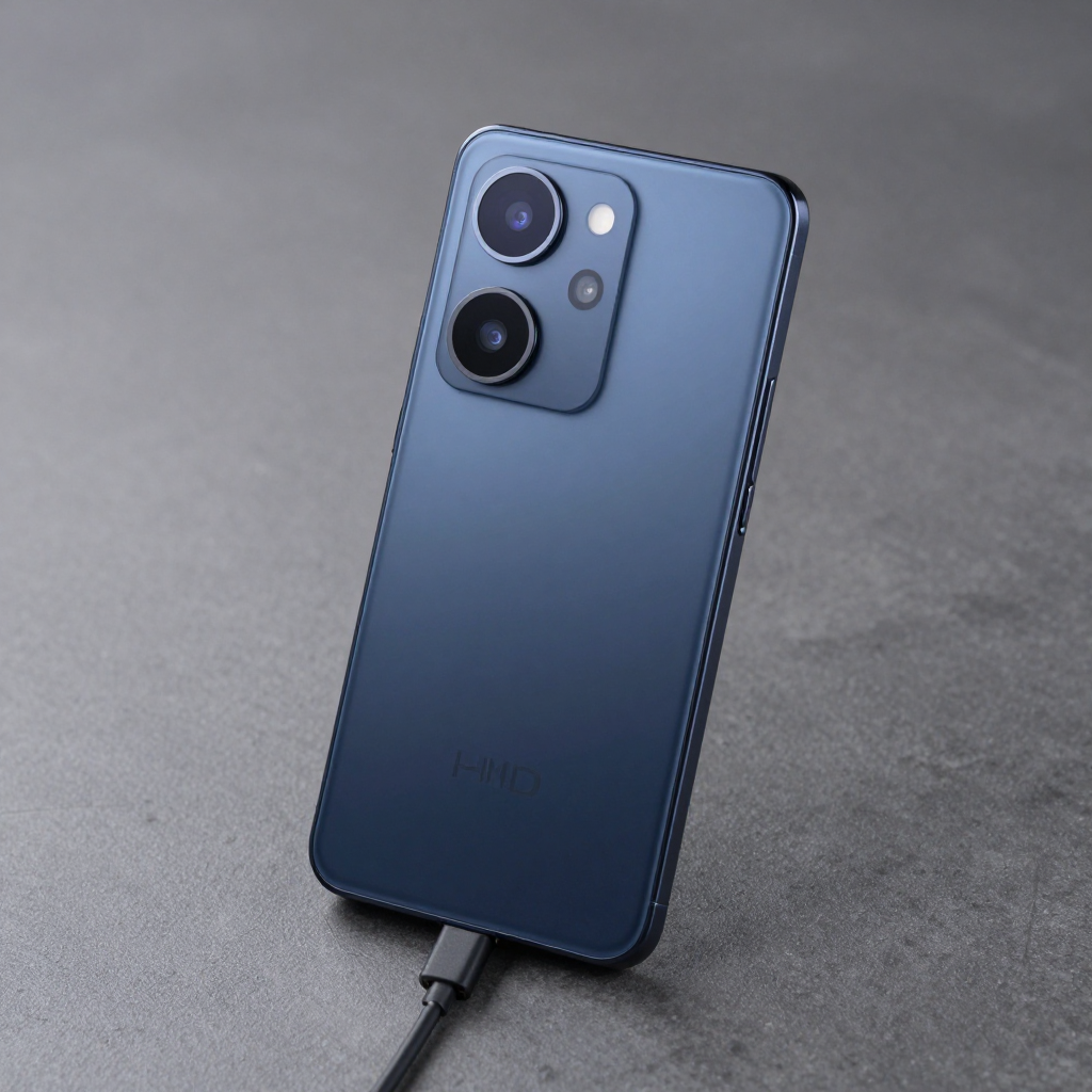 HMD Pro 5 与 G60 Energy 外观对比展示，突出机身厚度与电池标识