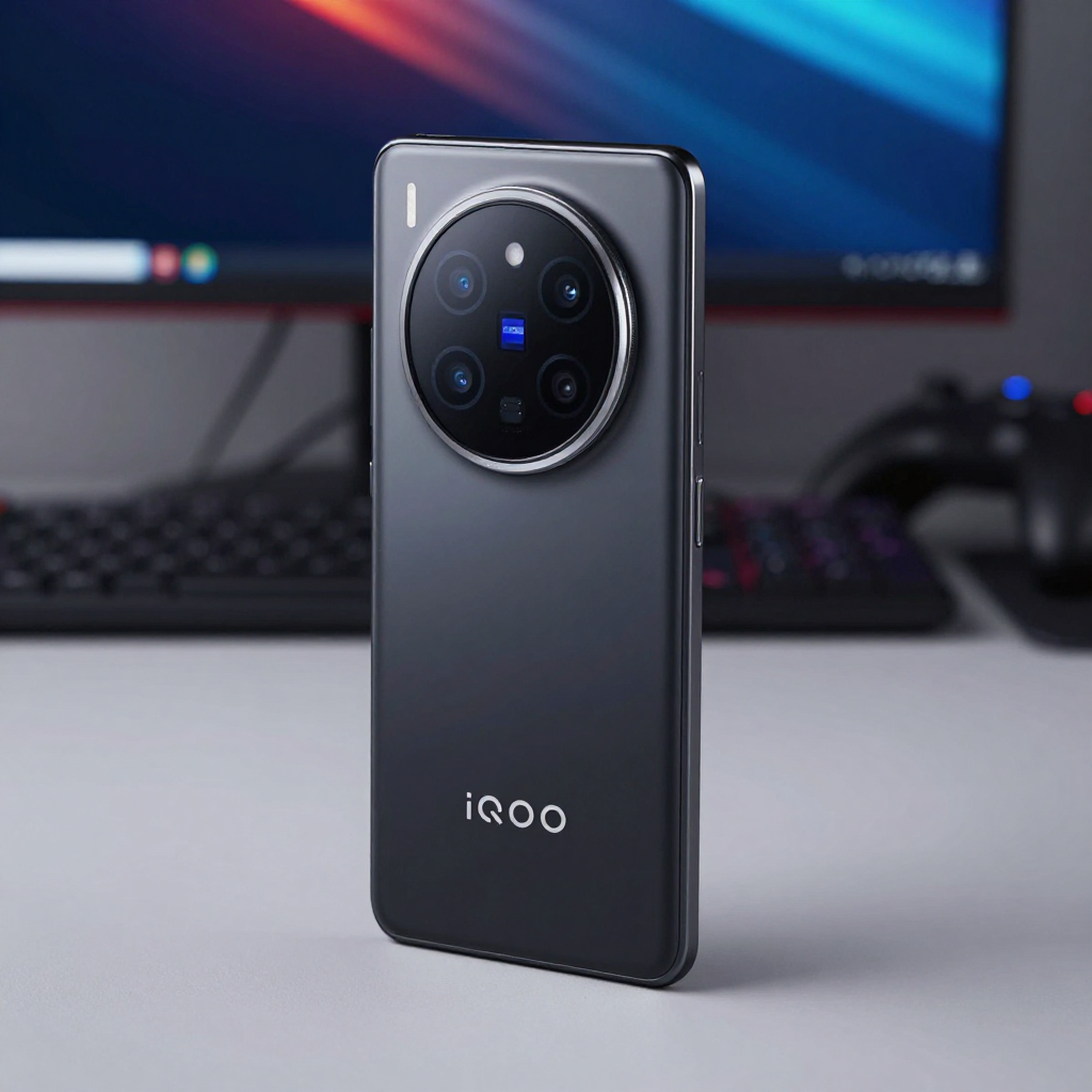 iQOO Z9 Turbo 与 Z8 外观对比展示，突出电池与屏幕设计
