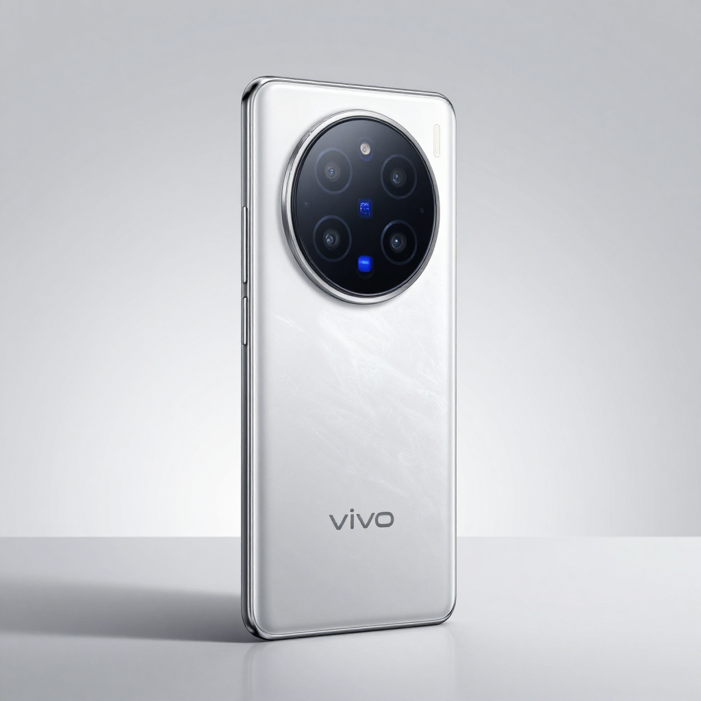 vivo Y300 Pro 外观展示,简约设计,大电池标识
