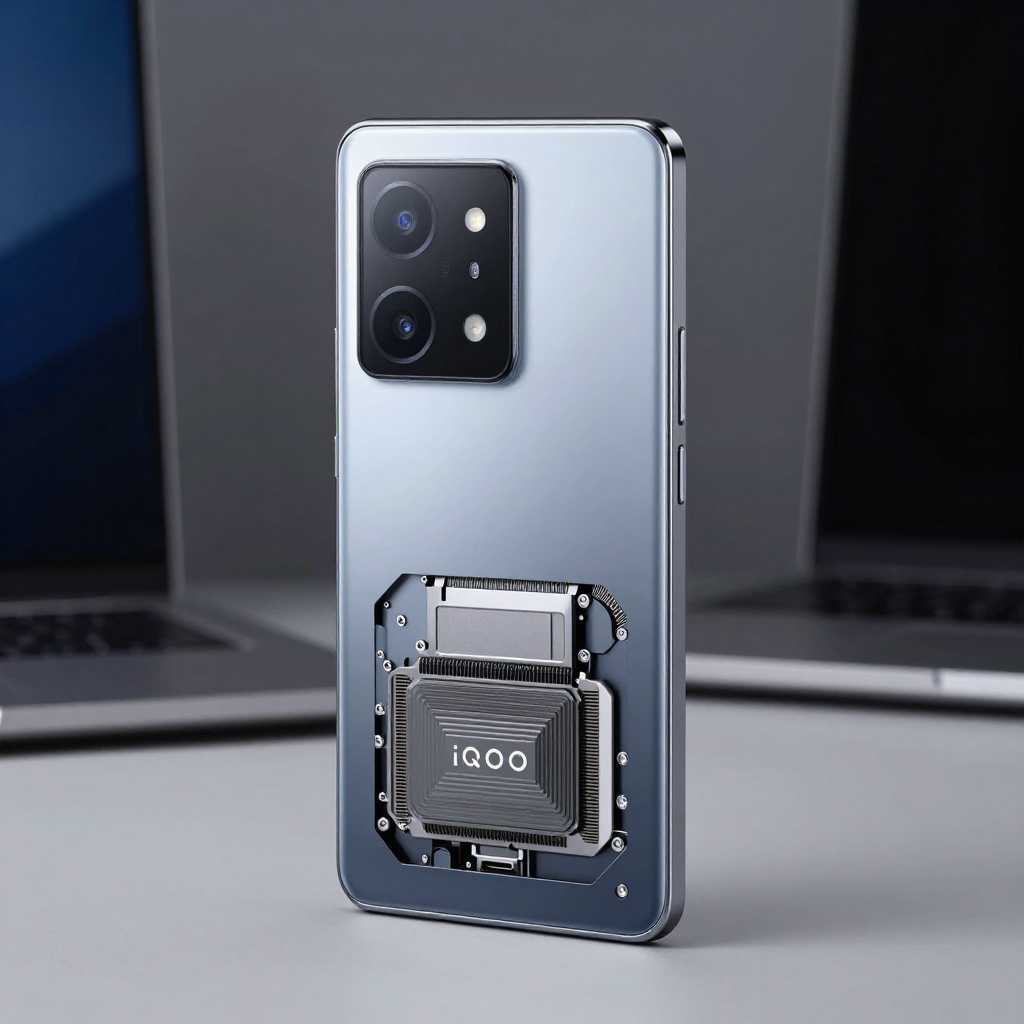 iQOO Z系列手机展示其轻薄机身和大电池设计