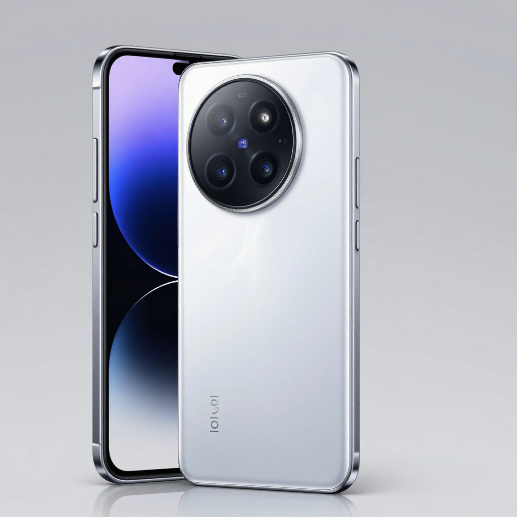 Redmi Note 13 Pro与iQOO Z8外观对比展示，突出屏幕与机身设计