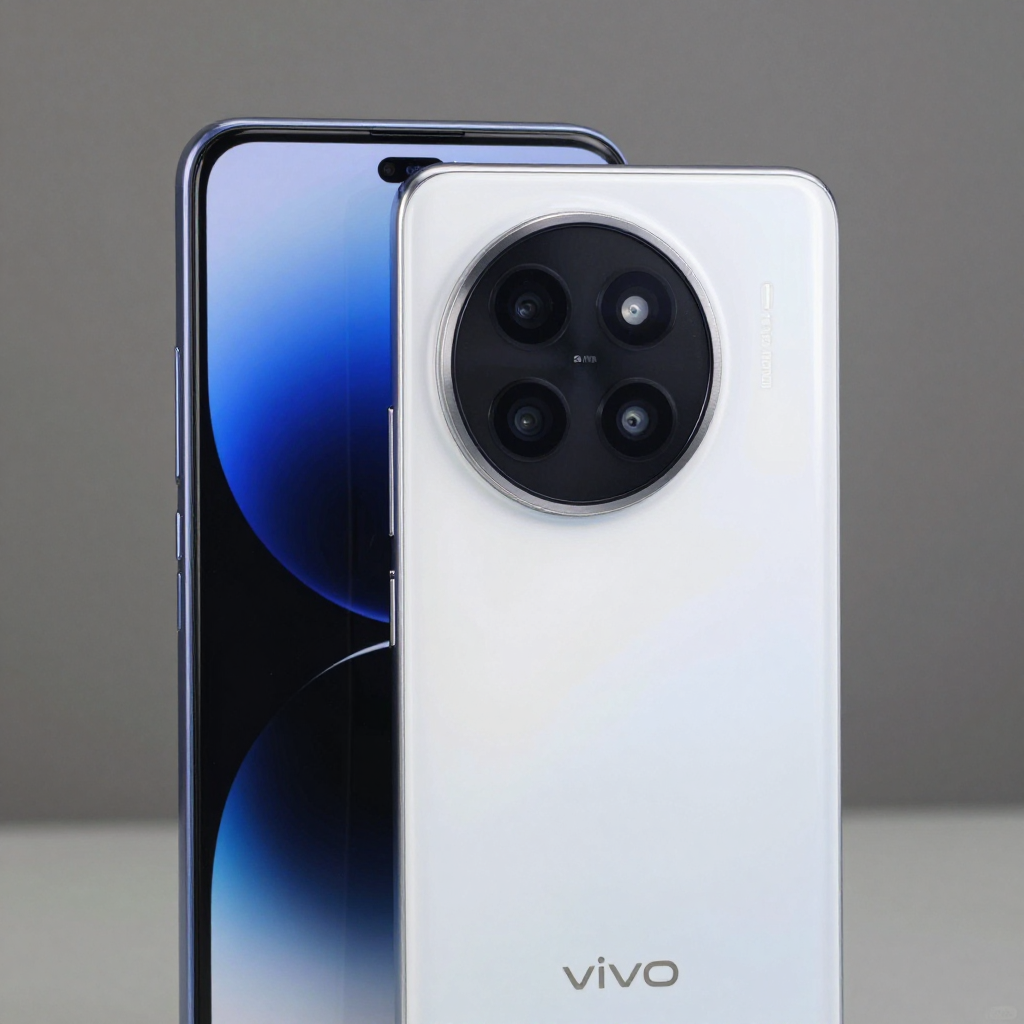 千元档手机Redmi Note 13 Pro与iQOO Z8对比展示，突出屏幕和电池设计