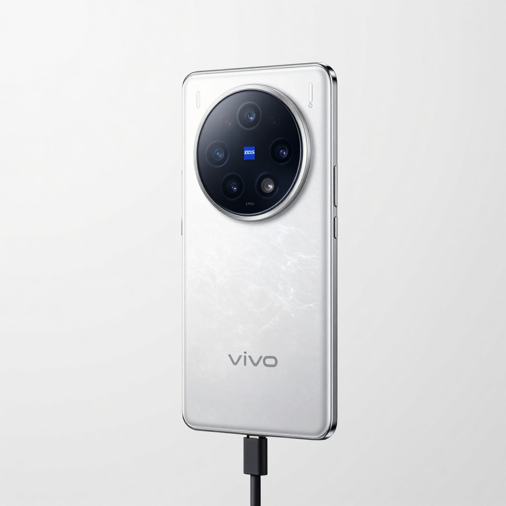vivo多款中端手机排列展示，突出2026新款设计语言