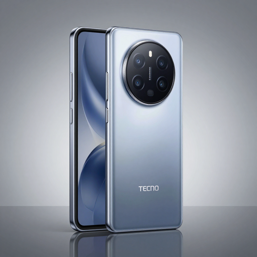 TECNO Spark 30 Pro 外观展示，简约设计，突出屏幕与机身质感