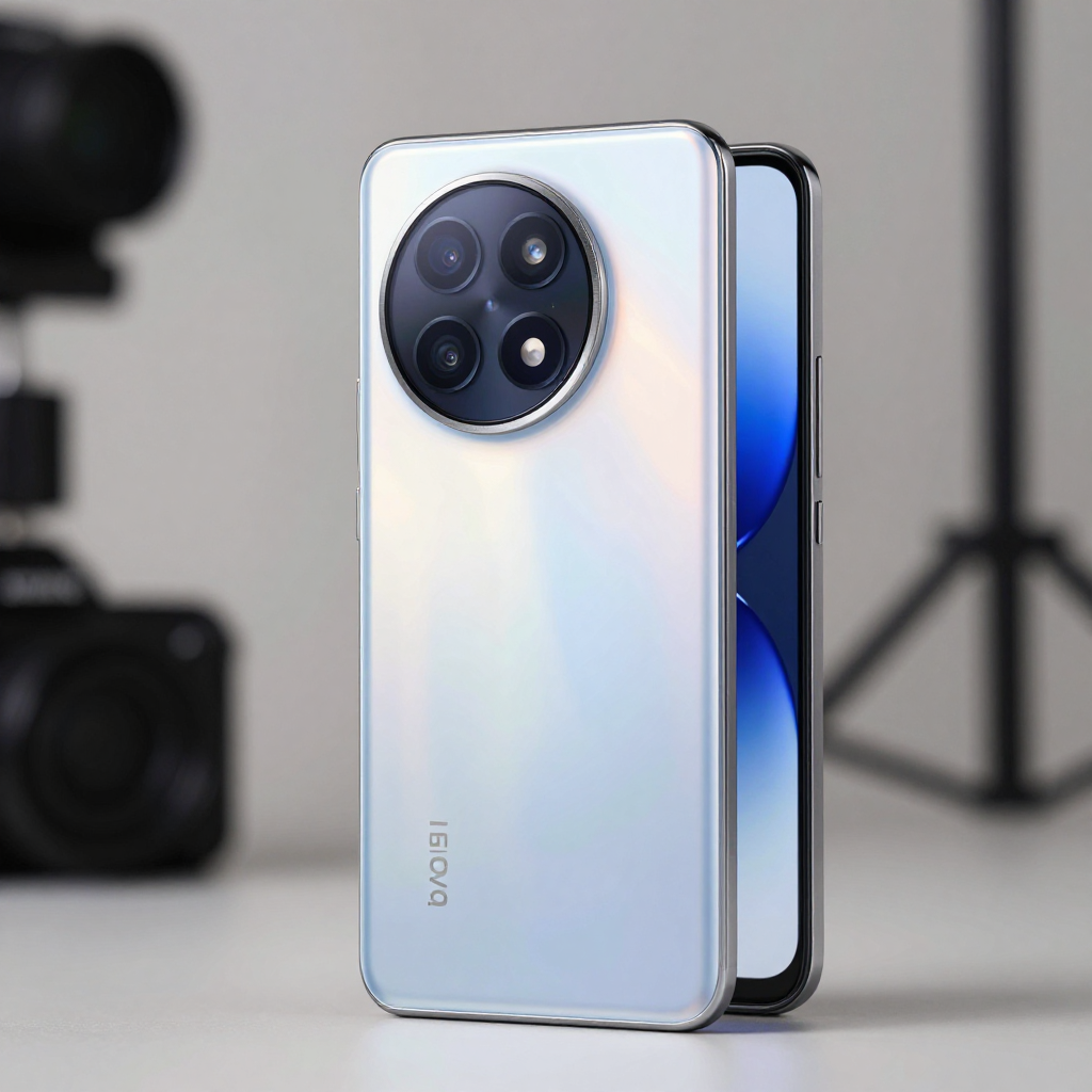 Redmi Note 13 Pro与iQOO Z8外观对比图，展示屏幕设计与机身材质细节