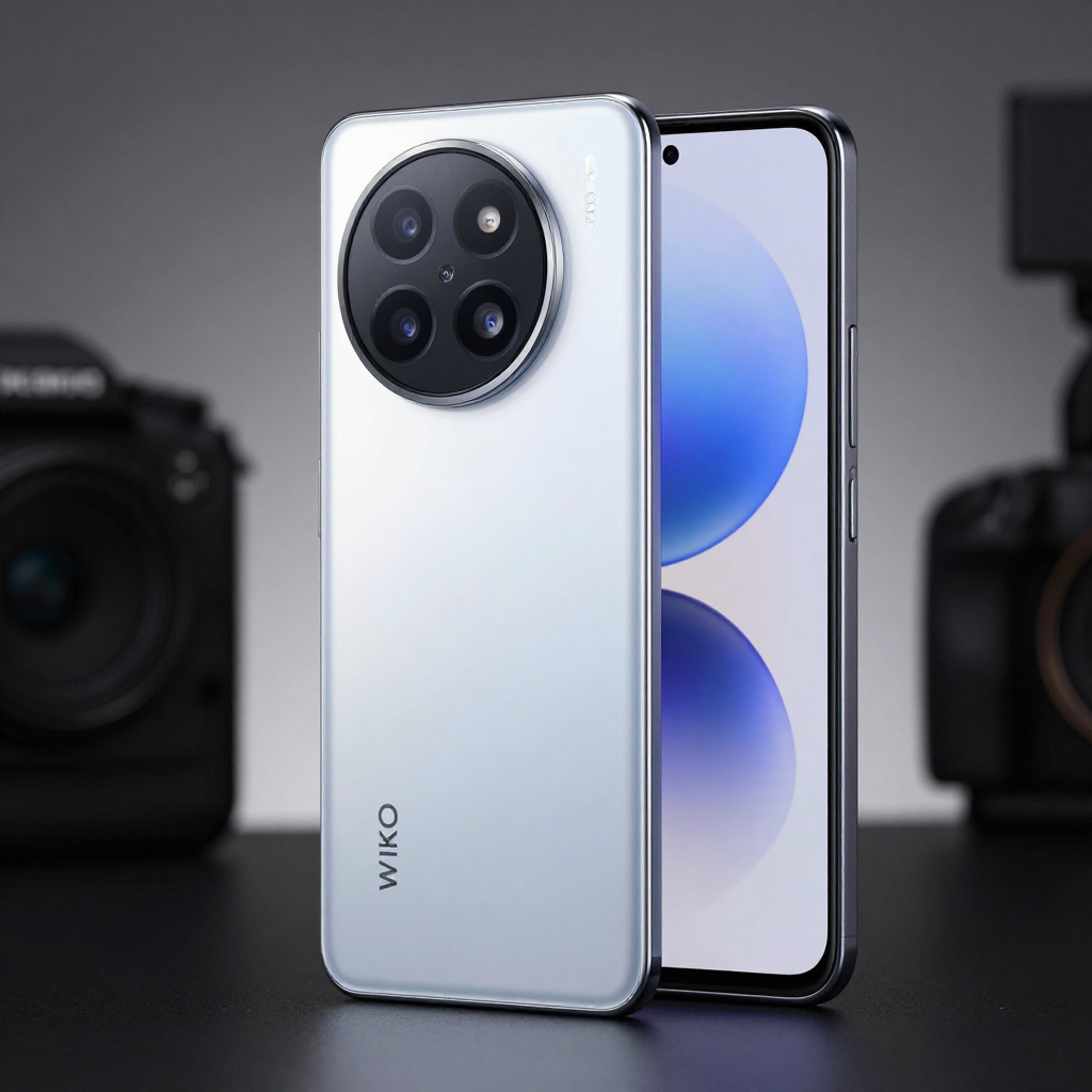 WIKO N10 Pro手机特写，展示屏幕和背部设计