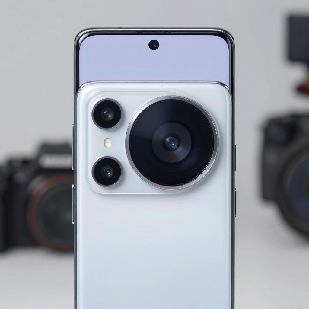 NIO Phone 游戏性能测试场景，展示屏幕显示效果和机身散热情况