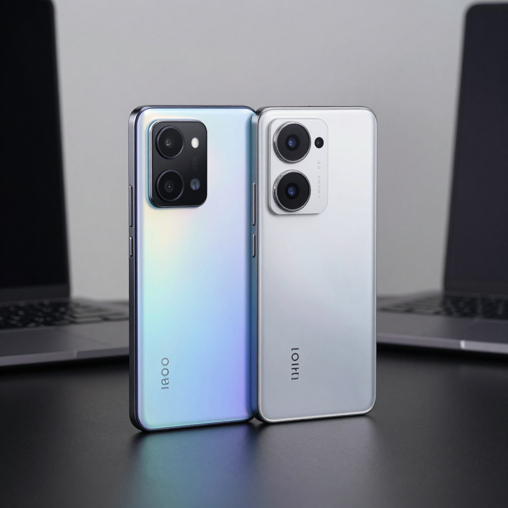 Redmi Note 13 Pro+ 与 iQOO Z9 Turbo 外观对比展示