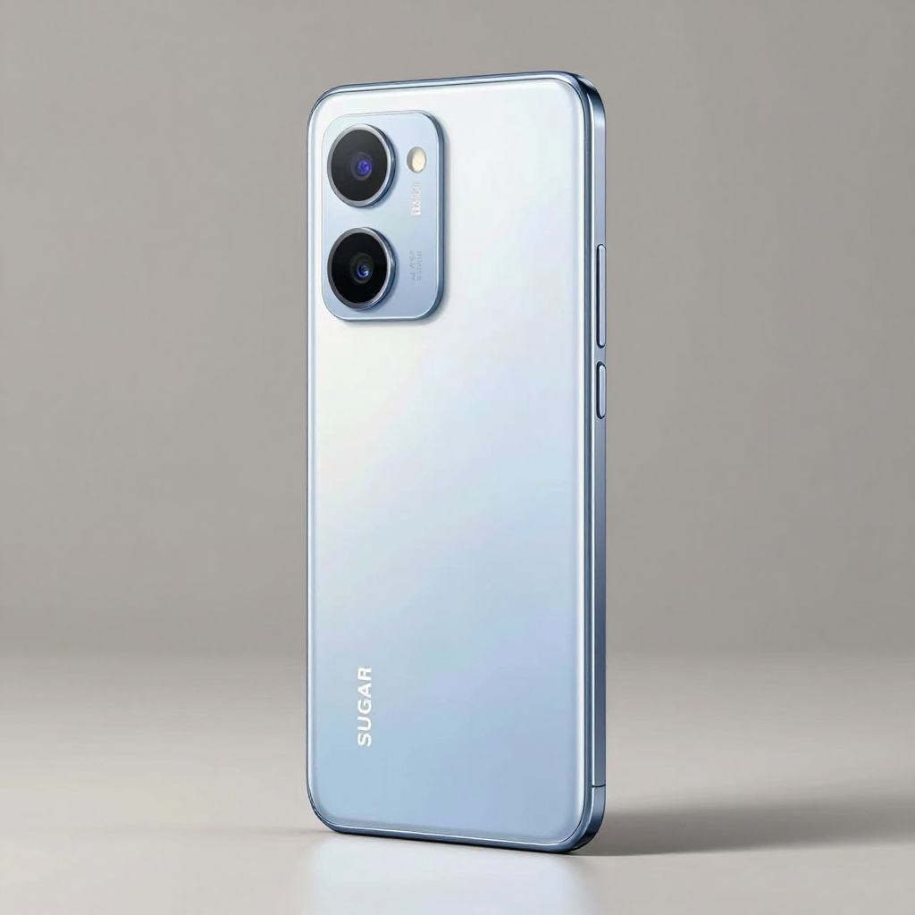 SUGAR X30 Pro 与竞品手机续航对比测试场景，显示剩余电量百分比