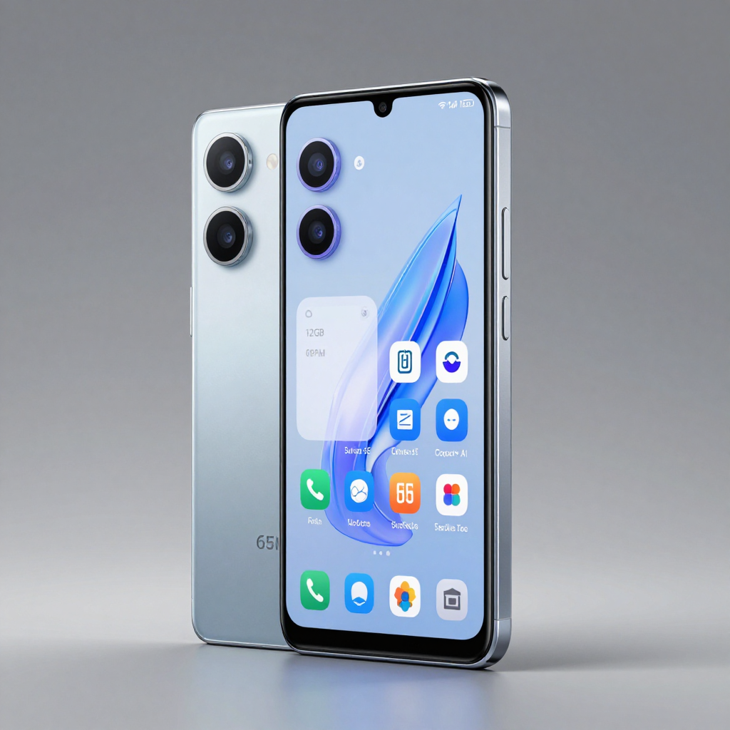 Surface Phone Pro 侧面视角，展示金属边框与摄像头模组